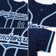 Preschool Custom Navy Navy-Powder Blue Authentic Baseball Jersey